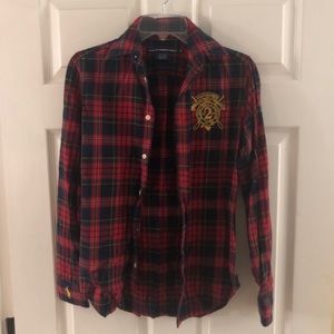 Plaid button down - Ralph Lauren Sport